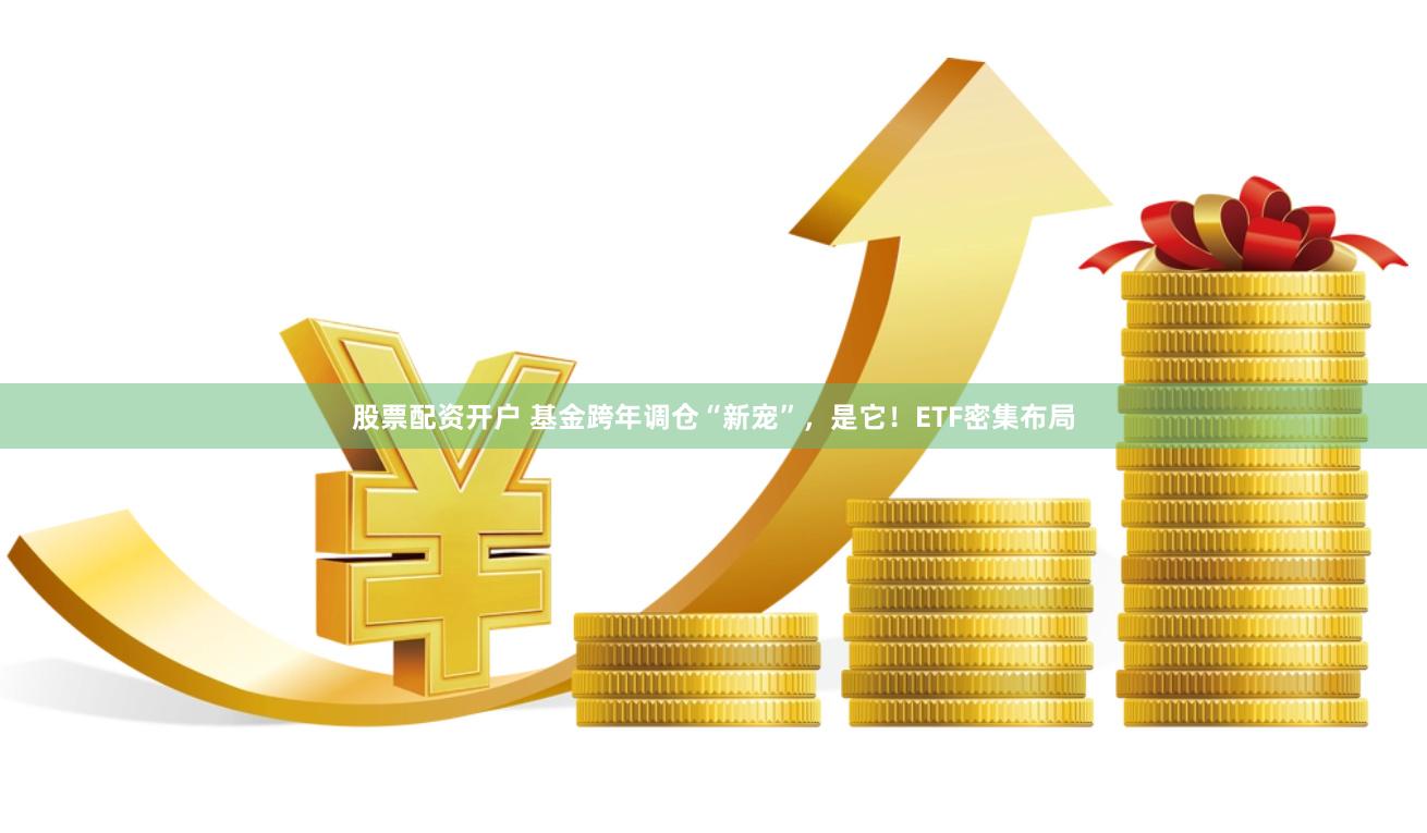 股票配资开户 基金跨年调仓“新宠”，是它！ETF密集布局